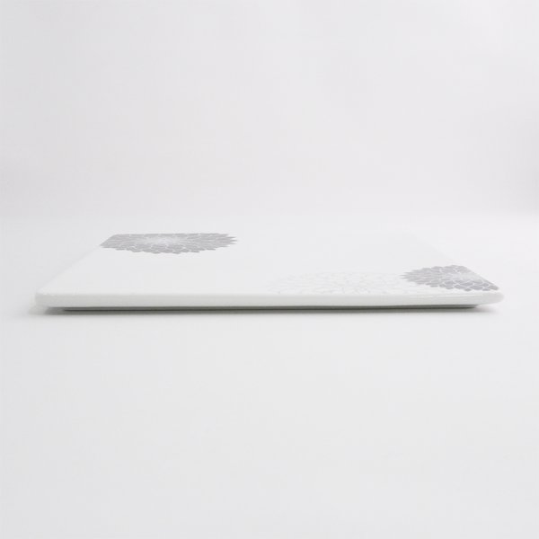 画像2: 【MUM -マム-】18cm正角皿 グレー (2)