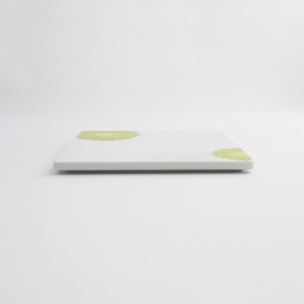 画像2: 【MUM -マム-】13cm正角皿 緑 (2)