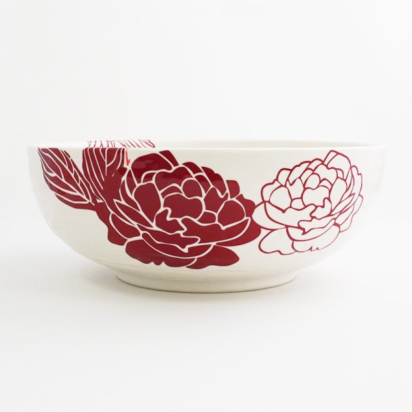 画像2: 【MIHANA】7寸ボウル 赤 【MIHANA】22cm Bowl Red (2)