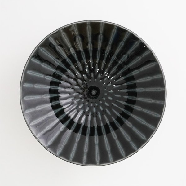 画像4: 【GEKKO -月光-】6.5寸深鉢 黒 【GEKKO -月光-】20cm Deep Bowl Black (4)