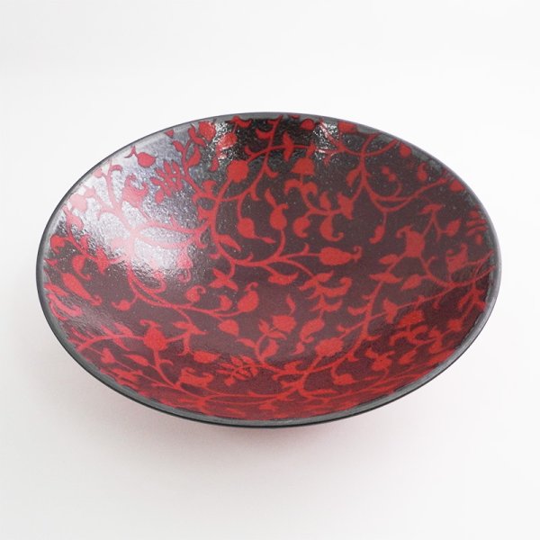 画像3: 【MIWAKU -魅惑-】麺鉢 赤 【MIWAKU -魅惑-】Noodle Bowl Red (3)