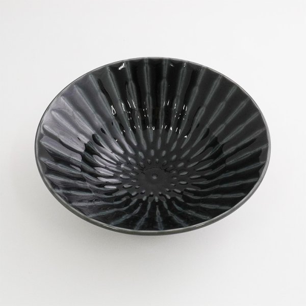 画像3: 【GEKKO -月光-】6.5寸深鉢 黒 【GEKKO -月光-】20cm Deep Bowl Black (3)