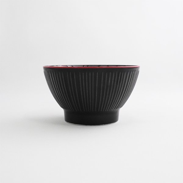 画像2: 【MIWAKU -魅惑-】飯碗(小) 黒 (2)