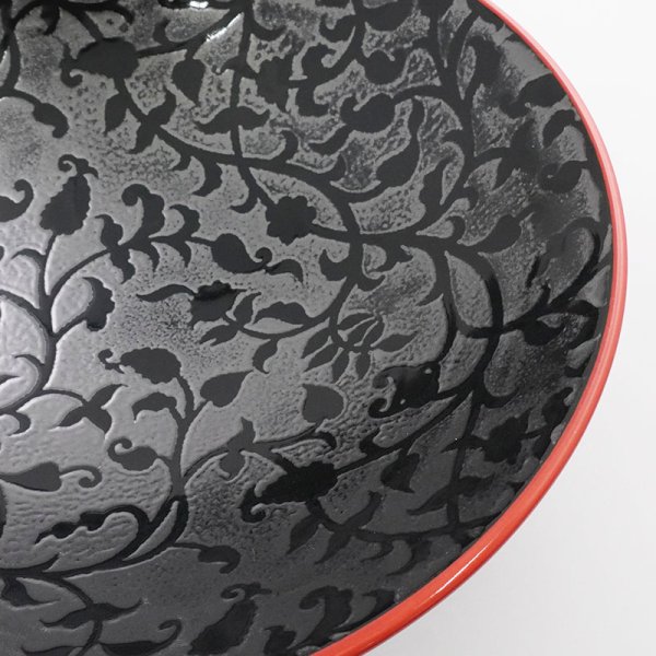 画像4: 【MIWAKU -魅惑-】麺鉢 黒 【MIWAKU -魅惑-】Noodle Bowl Black (4)