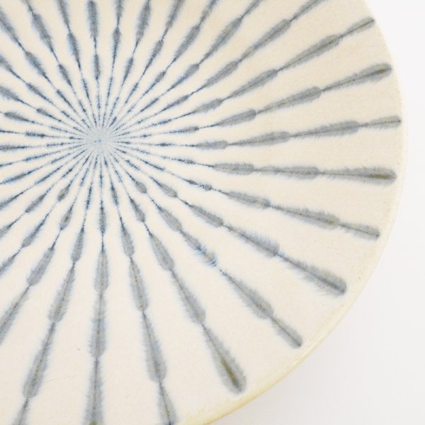 画像5: 【GEKKO -月光-】8寸浅鉢 白 【GEKKO -月光-】25cm Shallow Bowl White (5)