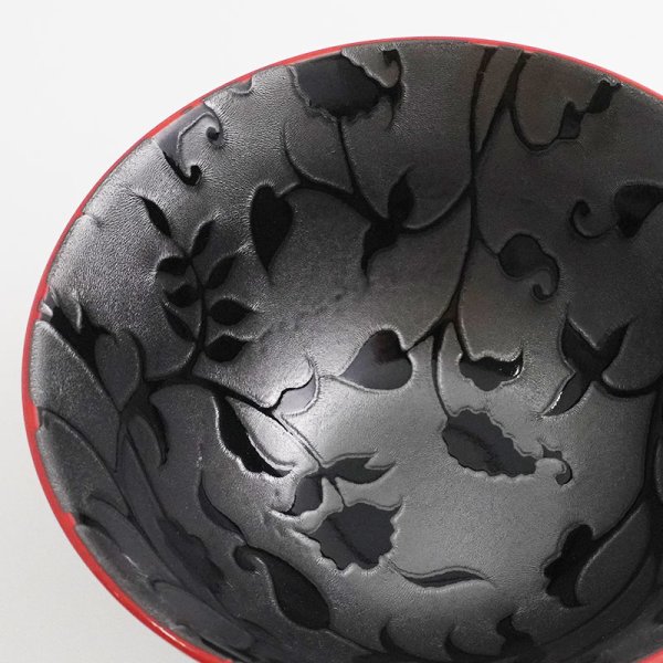 画像5: 【MIWAKU -魅惑-】飯碗(小) 黒 (5)