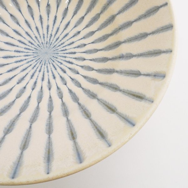 画像5: 【GEKKO -月光-】8寸深鉢 白 【GEKKO -月光-】24cm Deep Bowl White (5)