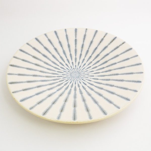 画像3: 【GEKKO -月光-】9.5寸皿 白 【GEKKO -月光-】30cm Plate White (3)
