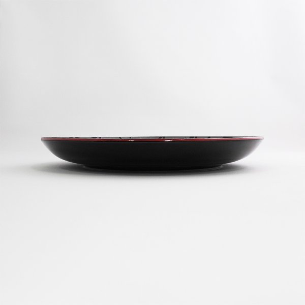画像2: 【MIWAKU -魅惑-】丸皿(小) 黒 【MIWAKU -魅惑-】Round Plate Small Black (2)
