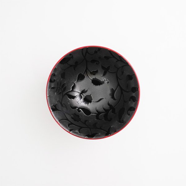 画像4: 【MIWAKU -魅惑-】飯碗(小) 黒 (4)