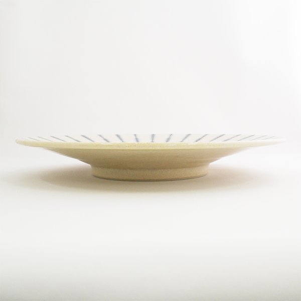 画像2: 【GEKKO -月光-】9.5寸皿 白 【GEKKO -月光-】30cm Plate White (2)