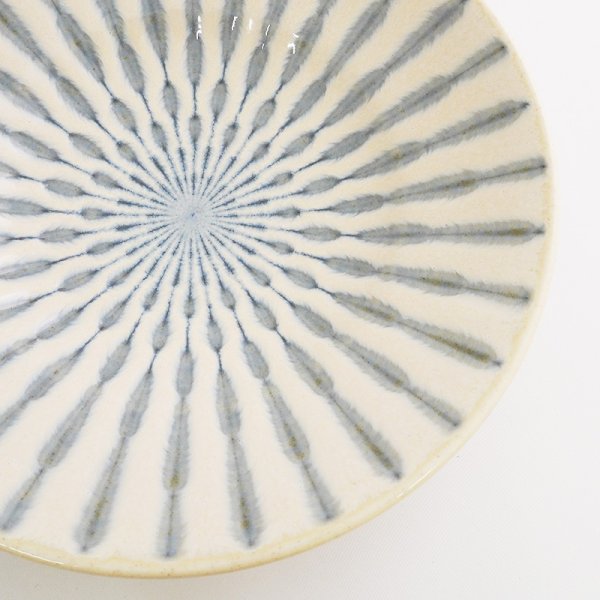 画像5: 【GEKKO -月光-】6.5寸浅鉢 白 【GEKKO -月光-】20cm Shallow Bowl White (5)