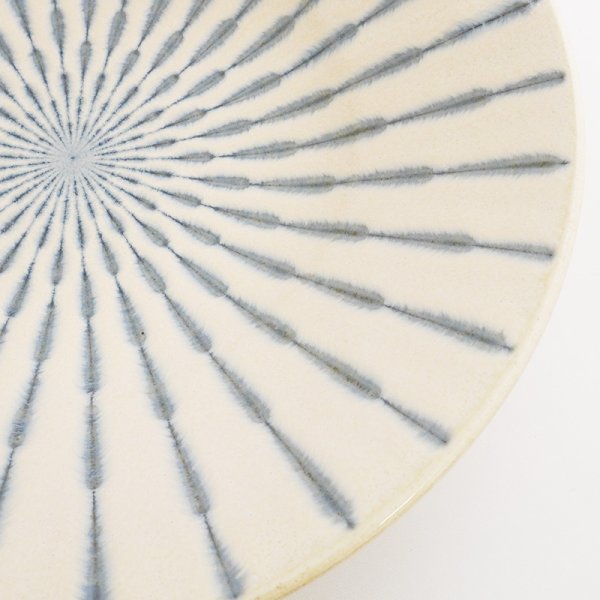 画像5: 【GEKKO -月光-】9.5寸浅鉢 白 【GEKKO -月光-】30cm Shallow Bowl White (5)