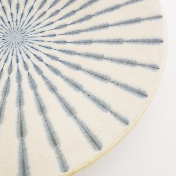 画像4: 【GEKKO -月光-】9.5寸皿 白 【GEKKO -月光-】30cm Plate White (4)