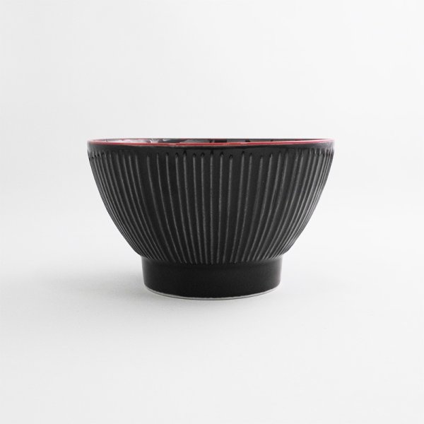 画像2: 【MIWAKU -魅惑-】飯碗(大) 黒 (2)