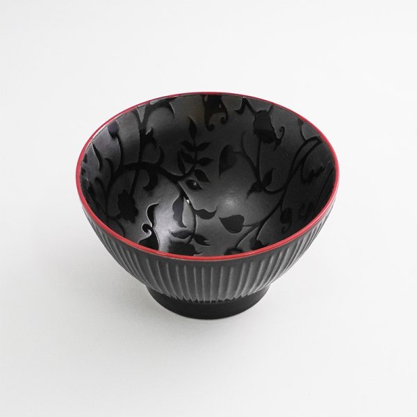 画像3: 【MIWAKU -魅惑-】飯碗(大) 黒 (3)