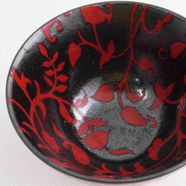 画像5: 【MIWAKU -魅惑-】飯碗(小) 赤 (5)