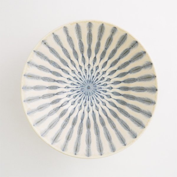 画像4: 【GEKKO -月光-】6.5寸深鉢 白 【GEKKO -月光-】20cm Deep Bowl White (4)