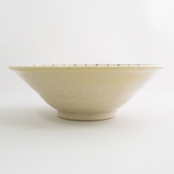 画像2: 【GEKKO -月光-】8寸深鉢 白 【GEKKO -月光-】24cm Deep Bowl White (2)