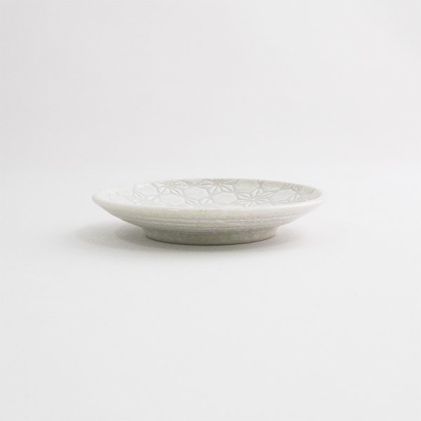 画像2: 【市蔵】白丸3寸皿 【市蔵】White Round 10cm Plate (2)