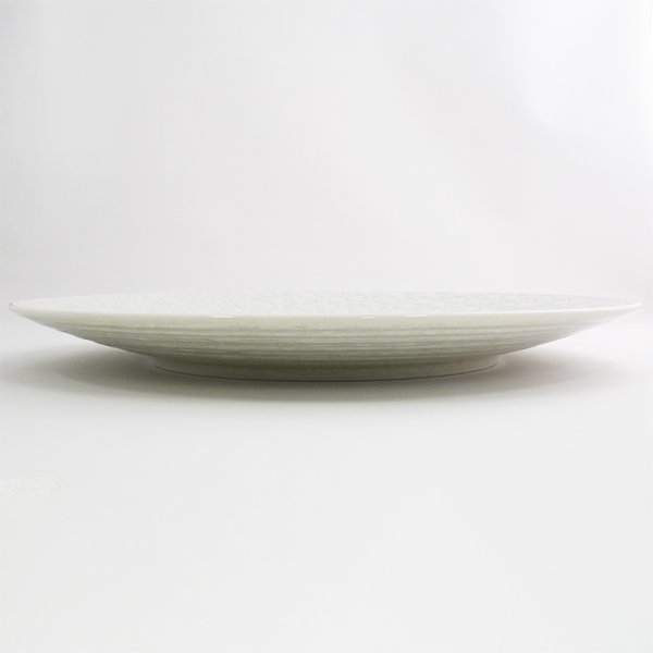 画像2: 【市蔵】白丸尺皿 【市蔵】White Round 31cm Plate (2)
