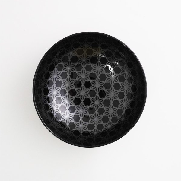 画像4: 【市蔵】黒メタ4.8寸ボウル 【市蔵】Black Meta 15cm Bowl (4)