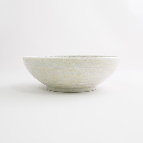画像2: 【市蔵】白メタ4.8寸ボウル 【市蔵】White Meta 15cm Bowl (2)