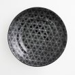 画像4: 【市蔵】黒ミツワ7.5寸めん皿 【市蔵】Black Mitsuwa 23cm Noodle Bowl (4)