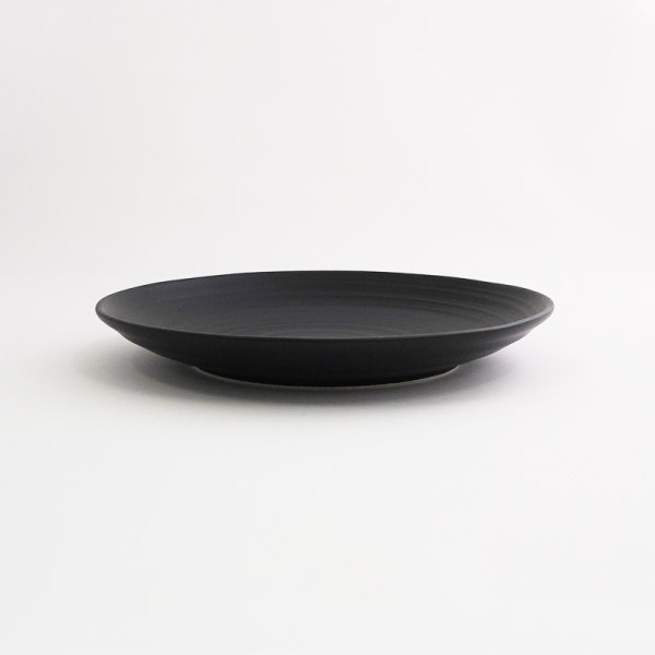 画像2: 【こよみ】黒6寸皿 【こよみ】Black 18cm Plate (2)