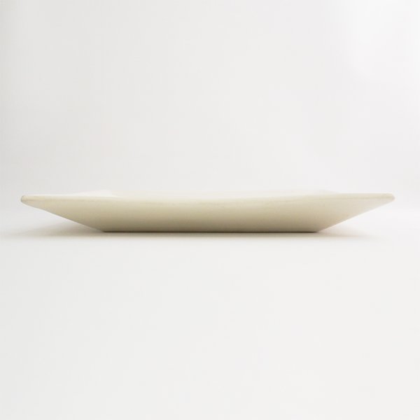 画像2: 【こよみ】白正角皿(大) 【こよみ】White Square Plate Large (2)