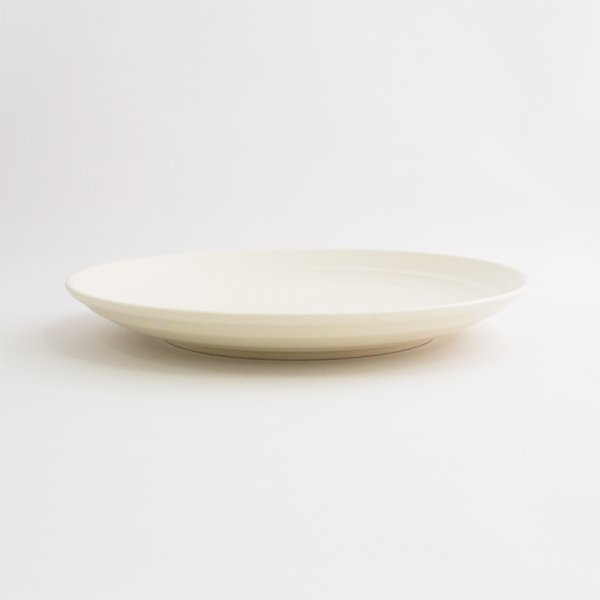 画像2: 【こよみ】白6寸皿 【こよみ】White 18cm Plate (2)