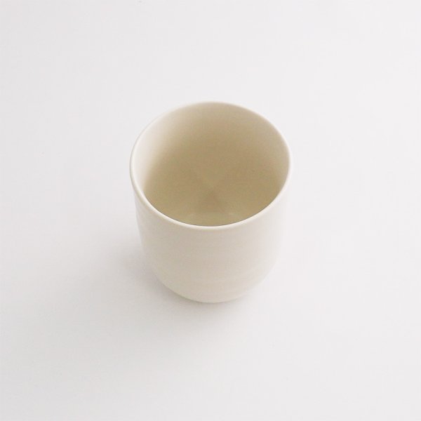 画像3: 【こよみ】白湯呑 【こよみ】White Tea Cup (3)