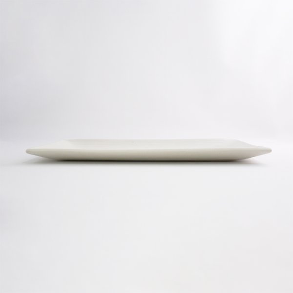 画像2: 【こよみ】白長角皿(小) 【こよみ】White Long Rectangle Small (2)