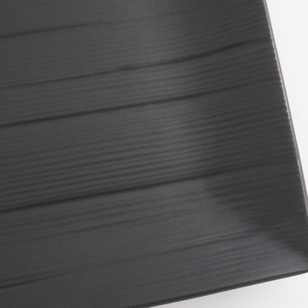 画像4: 【こよみ】黒正角皿（大） 【こよみ】Black Square Plate Large (4)