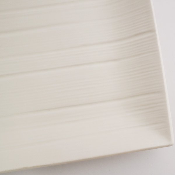 画像4: 【こよみ】白正角皿(大) 【こよみ】White Square Plate Large (4)