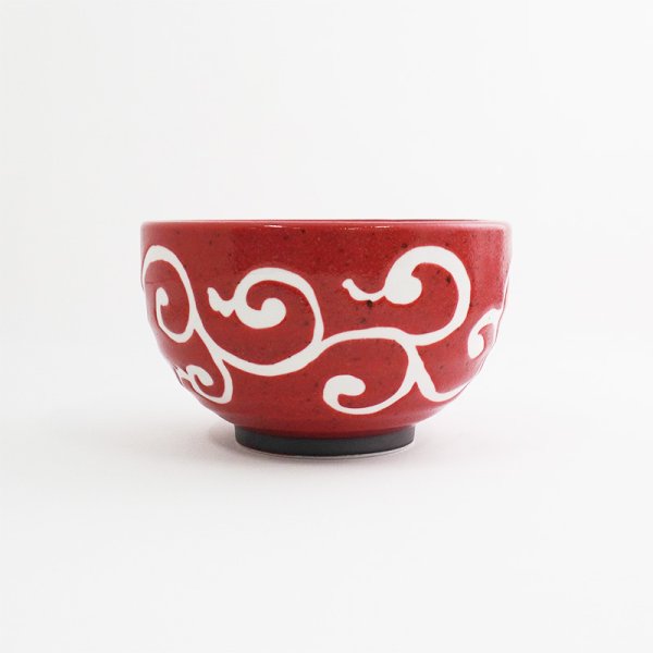 画像2: 【GOEMON -五右衛門-】小丼 赤 【GOEMON -五右衛門-】Small Rice Bowl Red (2)