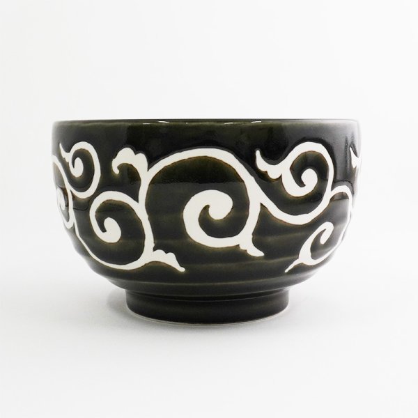 画像2: 【GOEMON -五右衛門-】丼 緑 【GOEMON -五右衛門-】Rice Bowl Green (2)