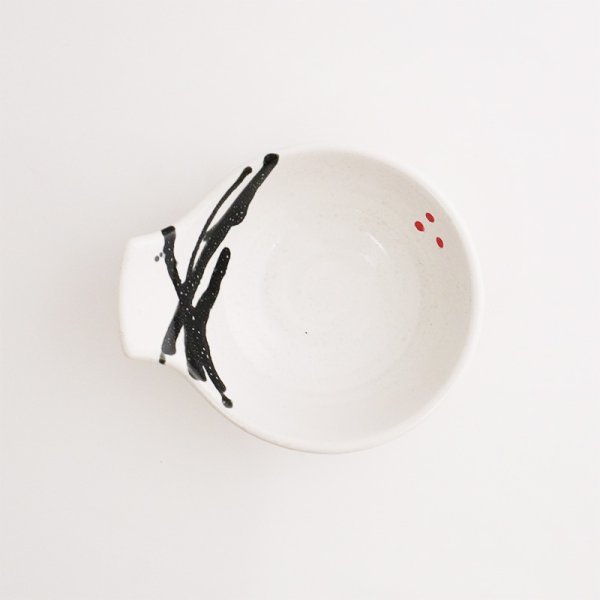 画像3: 【TENGU】とんすい 白 【TENGU】Bowl with grip White (3)