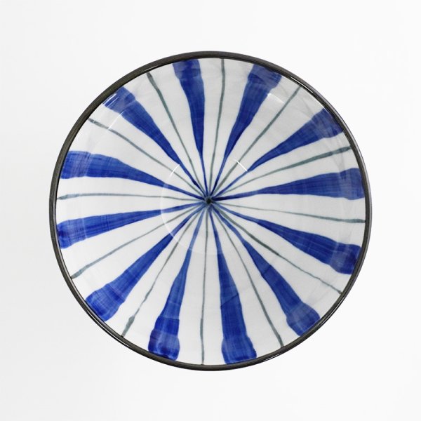 画像4: 【円】のっぽ丼(大) 呉須 (4)