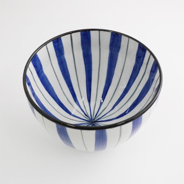 画像3: 【円】のっぽ丼(大) 呉須 (3)