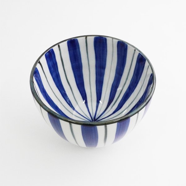 画像4: 【円】のっぽ丼(中) 呉須 (4)