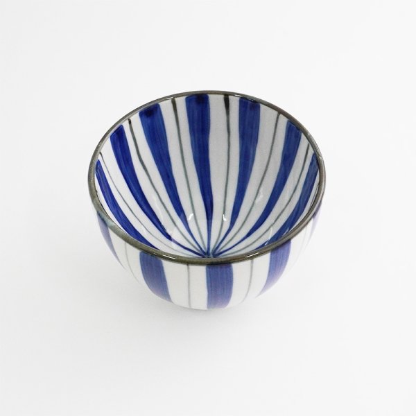 画像3: 【円】のっぽ丼(小) 呉須 (3)