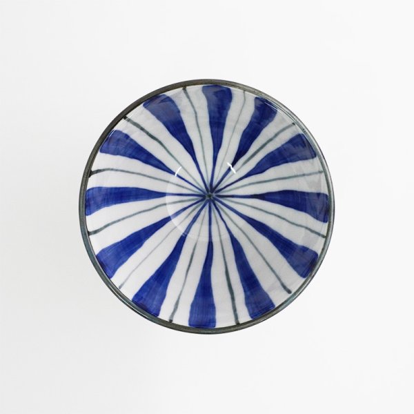 画像3: 【円】のっぽ丼(中) 呉須 (3)