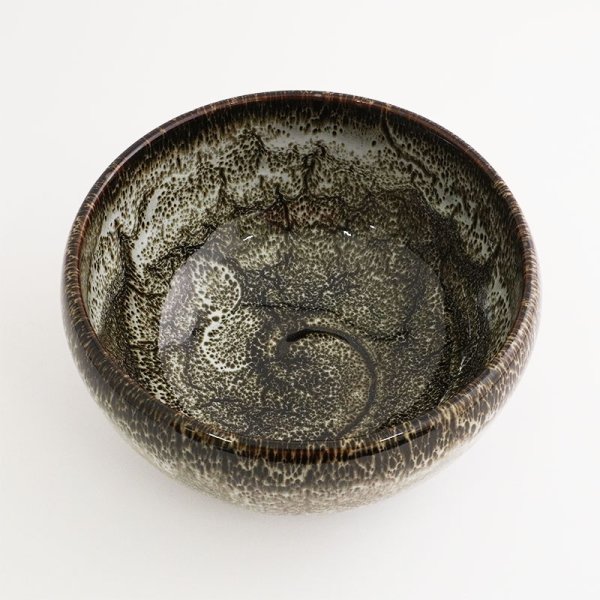 画像3: 【円】天目流れ5.5丼 白 (3)