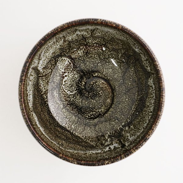 画像4: 【円】天目流れ5.5丼 白 (4)