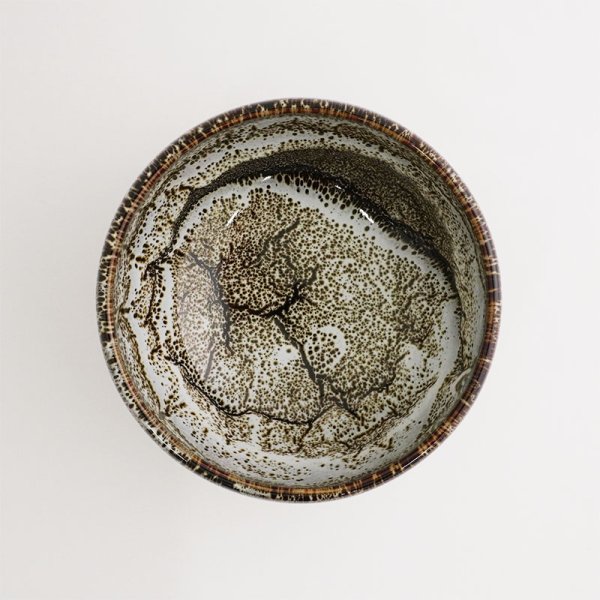 画像4: 【円】天目流れ5.0丼 白 (4)