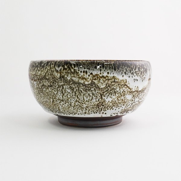 画像2: 【円】天目流れ5.0丼 白 (2)