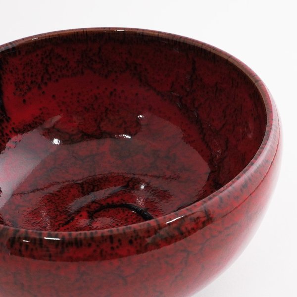 画像5: 【円】天目流れ5.0丼 赤 (5)
