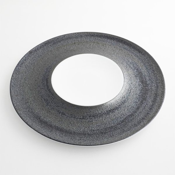 画像3: 【メインプレートコレクション】銀麟 クレータープレート 【Main Plate Collection】Ginrin Crater Plate (3)