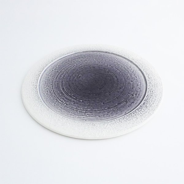 画像3: 【メインプレートコレクション】フラットリムプレート(小) 紫 【Main Plate Collection】Flat Rim Plate Small Purple (3)